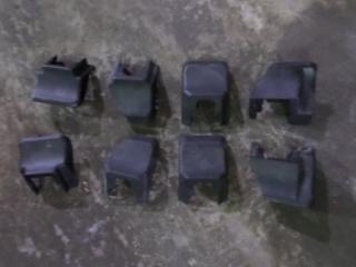 Накладки на ножки сидений SUBARU LEGACY B4 2010