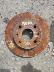 Диск тормозной TOYOTA PASSO