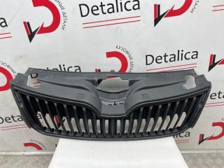 Решетка радиатора Skoda Rapid 2012-2020 Б/У Решетка радиатора Skoda Rapid 2012-2020