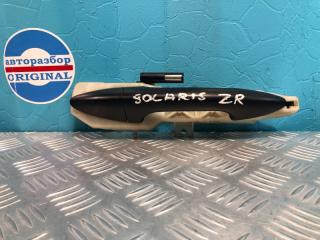 Фото запчасти ручка двери наружная задняя правая Hyundai Solaris Б/У запчасть Запчасть ручка двери наружная задняя правая Hyundai Solaris