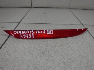 Отражатель в бампер задний левый Kia Cerato Б/У Отражатель в бампер задний левый Kia Cerato