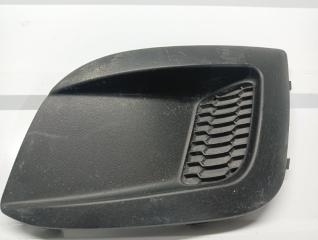 Запчасть накладка на бампер передняя левая Лада Калина 2004>