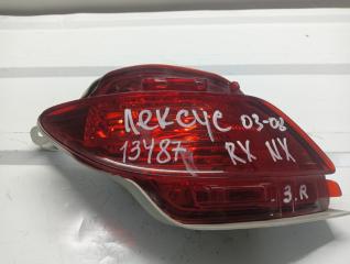 Запчасть фара противотуманная задняя правая Lexus RX350 2003-2009