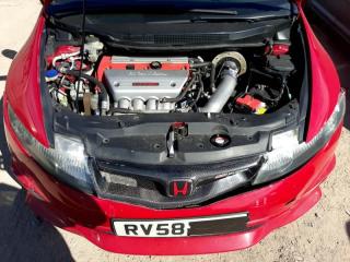 Накладка под номер Honda Civic Type R 2008