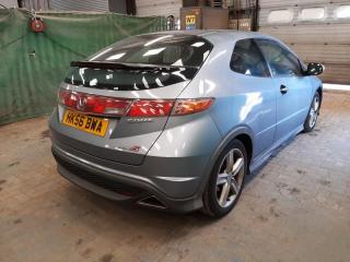 Юбка бампера (губа) задняя Honda Civic 8 5D 2006-2010