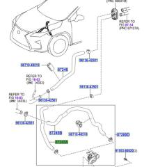 Патрубок охлаждения RX 4 2017 AL20 2GR-FXS