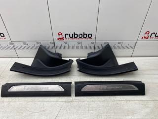 Внутренние накладки порогов Jaguar XE 2016 контрактная Внутренние накладки порогов Jaguar XE 2016