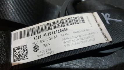 Ремень безопасности передний правый Passat CC 2010 2.0 TFSI