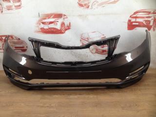 Бампер передний (окрашенный) KIA RIO (2011-2017) 2015-2017 новая Бампер передний (окрашенный) KIA RIO (2011-2017) 2015-2017