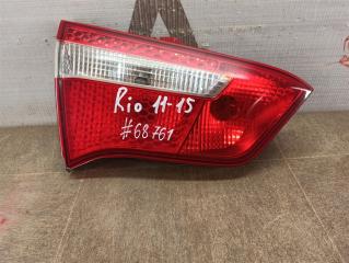Фонарь левый - вставка в дверь / крышку багажника KIA RIO (2011-2017) 2011-2014