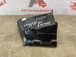 Решетка бампера переднего - заглушка правая RENAULT SANDERO (2009-2014)