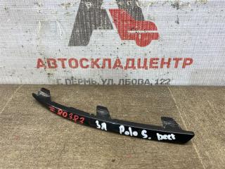Молдинг бампера заднего левый VOLKSWAGEN POLO (Mk5) седан 2010-2020 2015-2020 Б/У Молдинг бампера заднего левый VOLKSWAGEN POLO (Mk5) седан 2010-2020 2015-2020