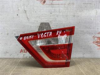 Запчасть фонарь правый - вставка в дверь / крышку багажника LADA VESTA 2015-2023