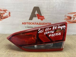 Фонарь правый - вставка в дверь / крышку багажника HYUNDAI SOLARIS (2017-н.в.)