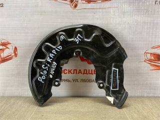 Запчасть тормозная система - кожух тормозного диска задняя правая VOLKSWAGEN POLO (Mk5) хэтчбэк 2008-2014