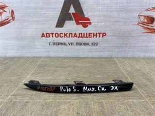 Молдинг бампера заднего левый VOLKSWAGEN POLO (Mk5) седан 2010-2020 2015-2020 Б/У Молдинг бампера заднего левый VOLKSWAGEN POLO (Mk5) седан 2010-2020 2015-2020