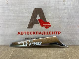 Решетка радиатора - молдинг правая HYUNDAI SOLARIS (2010-2017) 2010-2014