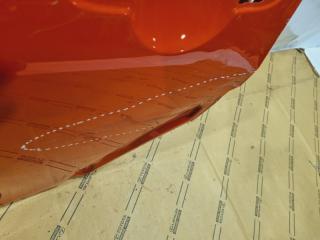 Дверь задняя левая Hatch F55