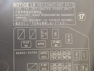 Блок предохранителей левый Camry V70