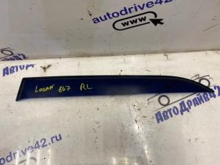 Запчасть ветровик на дверь задний левый Renault Logan 2006