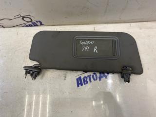 Запчасть козырек солнцезащитный правый Lifan Solano 2012