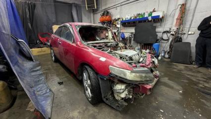 Сервопривод заслонки печки Accord 2008 CL9 K24A