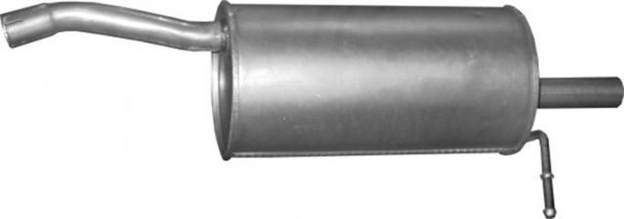Запчасть глушитель Renault Duster 2010-2021