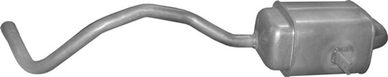 Запчасть глушитель Renault Megane II 2003-2009
