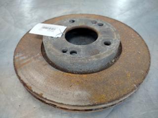 Запчасть диск тормозной передний вентилируемый Hyundai Creta 2018 v125