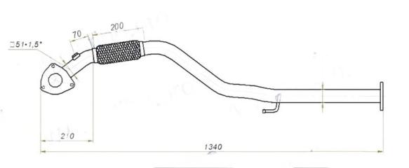 Глушитель Daewoo Lanos 1997-2009