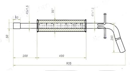 Глушитель Volkswagen Polo новая Глушитель Volkswagen Polo