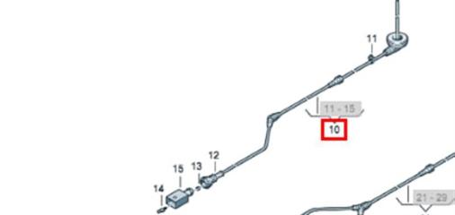 Проводка (коса) Volkswagen Passat [B6] 2005-2010 2008 V138