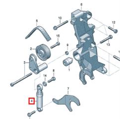 Натяжитель ремня Volkswagen Bora 1997-2005 1999 v49