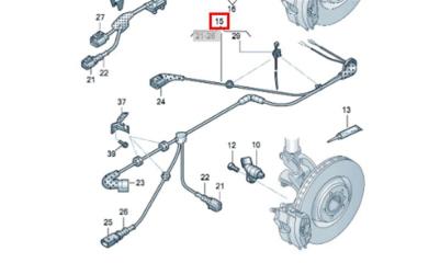 Проводка (коса) SKODA Octavia (A7) 2013-2020 2014 v126