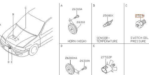 Запчасть прочая запчасть Nissan PRIMERA 2000 V147