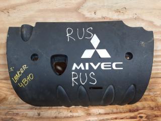 Крышка на двигатель декоративная MITSUBISHI LANCER 2010 контрактная Крышка на двигатель декоративная MITSUBISHI LANCER 2010