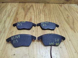 Запчасть колодки тормозные передние AUDI A3 2009