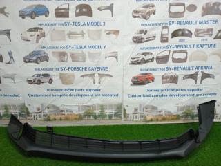 Спойлер бампера переднего передний Toyota Highlander 2016-2020