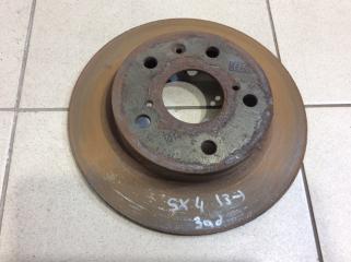 Диск тормозной задний задний Suzuki SX4 2014