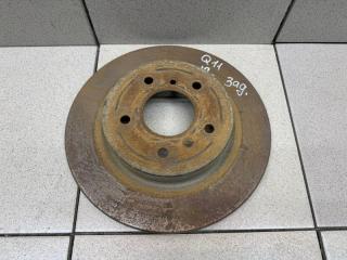 Диск тормозной задний nissan Qashqai 2019