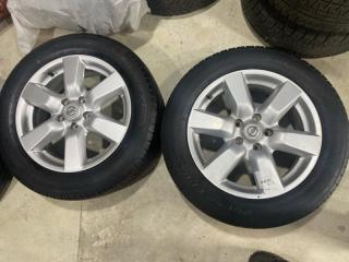 Комплект из 4-х Колесо летнее R17 / 215 / 60 Luccini Buono CUV 5x114.3 лит. 45ET (б/у)