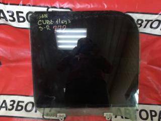 Запчасть стекло боковое заднее правое NISSAN CUBE