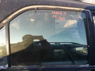 Запчасть стекло боковое заднее правое TOYOTA HARRIER MCU15W Б/У Стекло боковое заднее правое TOYOTA HARRIER MCU15W Б/У