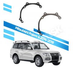Переходные рамки для замены линз Mitsubishi Pajero 2014-2018