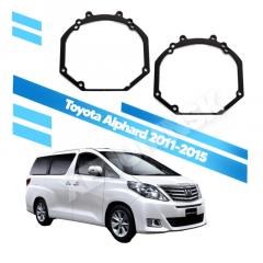 Переходные рамки для замены линз Toyota Alphard