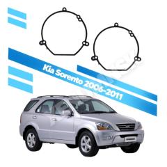 Переходные рамки для замены линз KIA Sorento 2006-2011