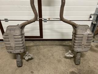 Глушитель A4 2006 B7 BFB 1.8