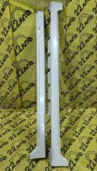 Накладки на порог обвес комплект левые Nissan Teana 10.2008