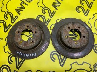 Диск тормозной комплект задний Mitsubishi Outlander 2008 контрактная Диск тормозной комплект задний Mitsubishi Outlander 2008