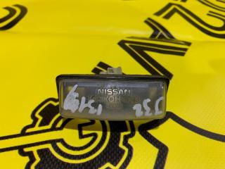 Подсветка номера Nissan Teana 2011